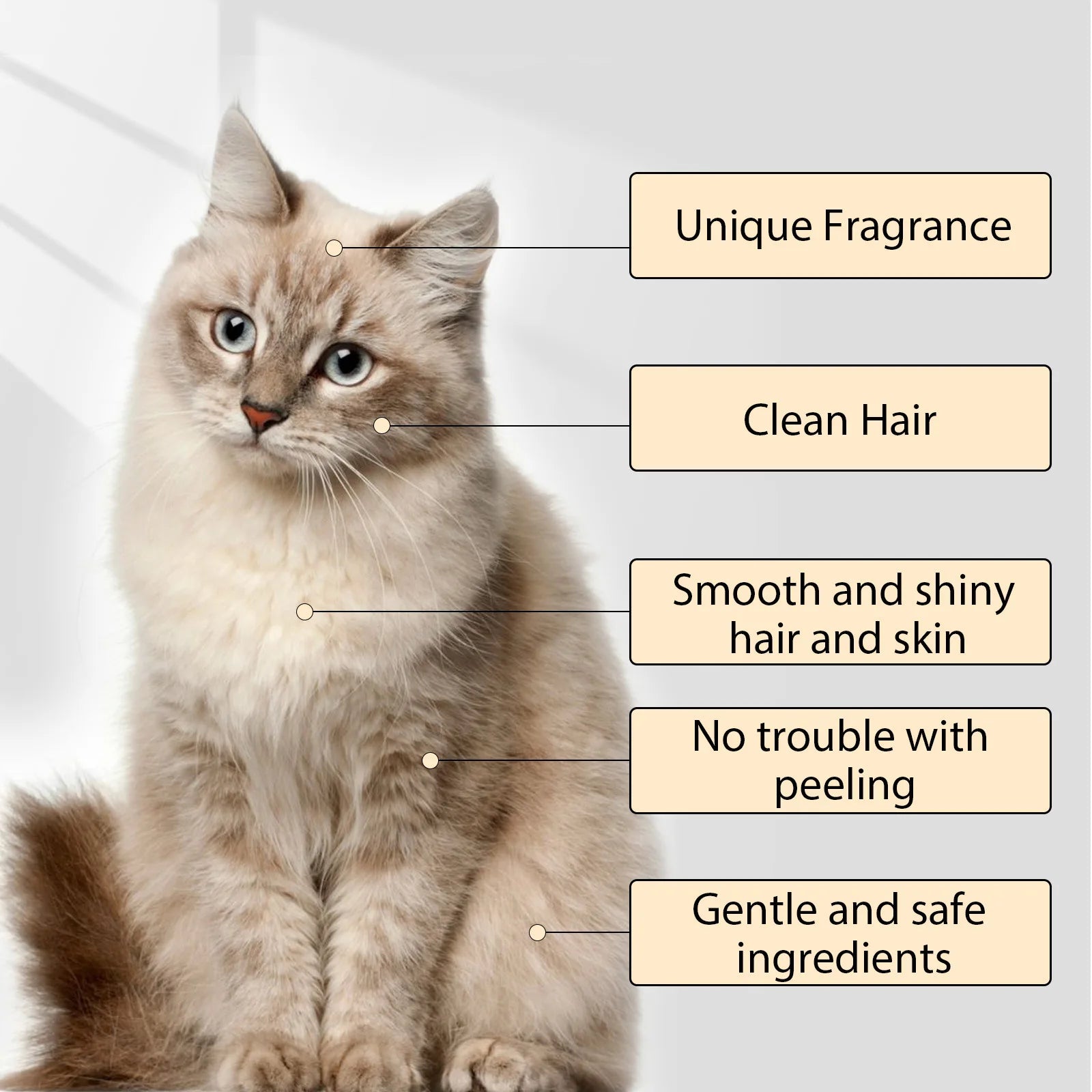 Shampoo Anti-Pulci e Anti-Acari - Ammorbidente e Deodorante