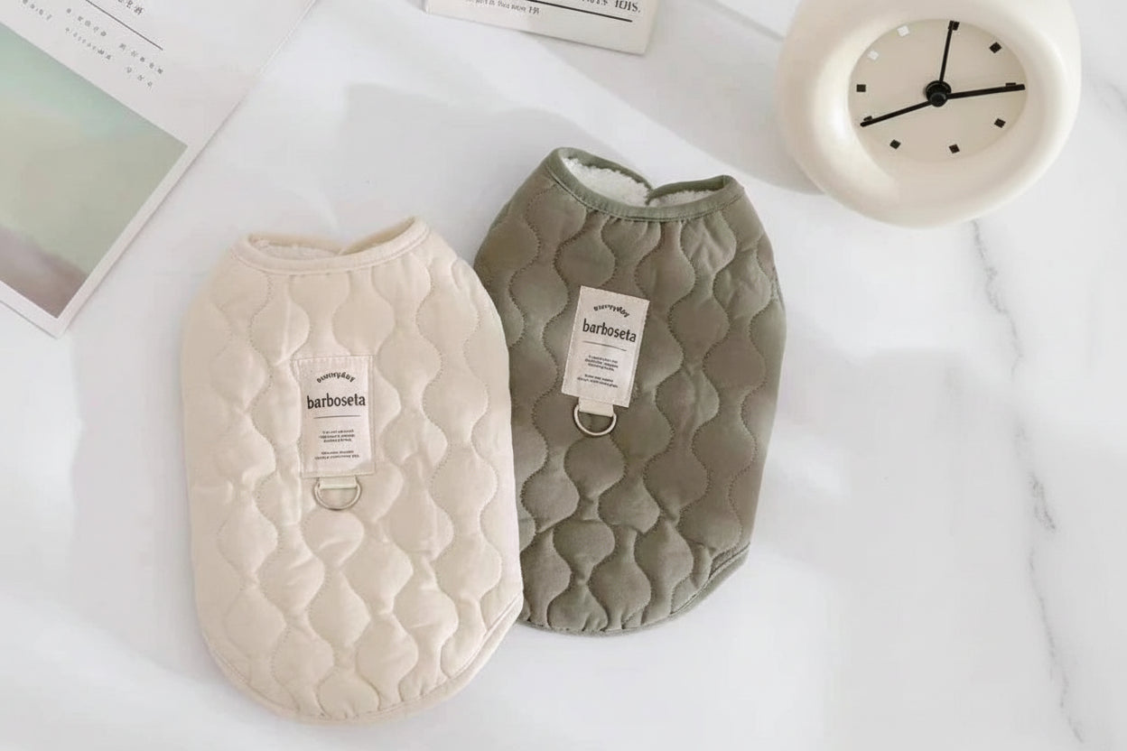 Gilet Invernale per Cani - Cappotto Caldo Impermeabile con Anello D