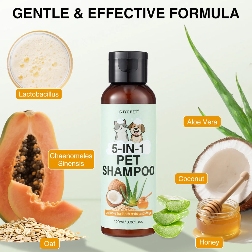 Shampoo 5-in-1 Avena e Miele