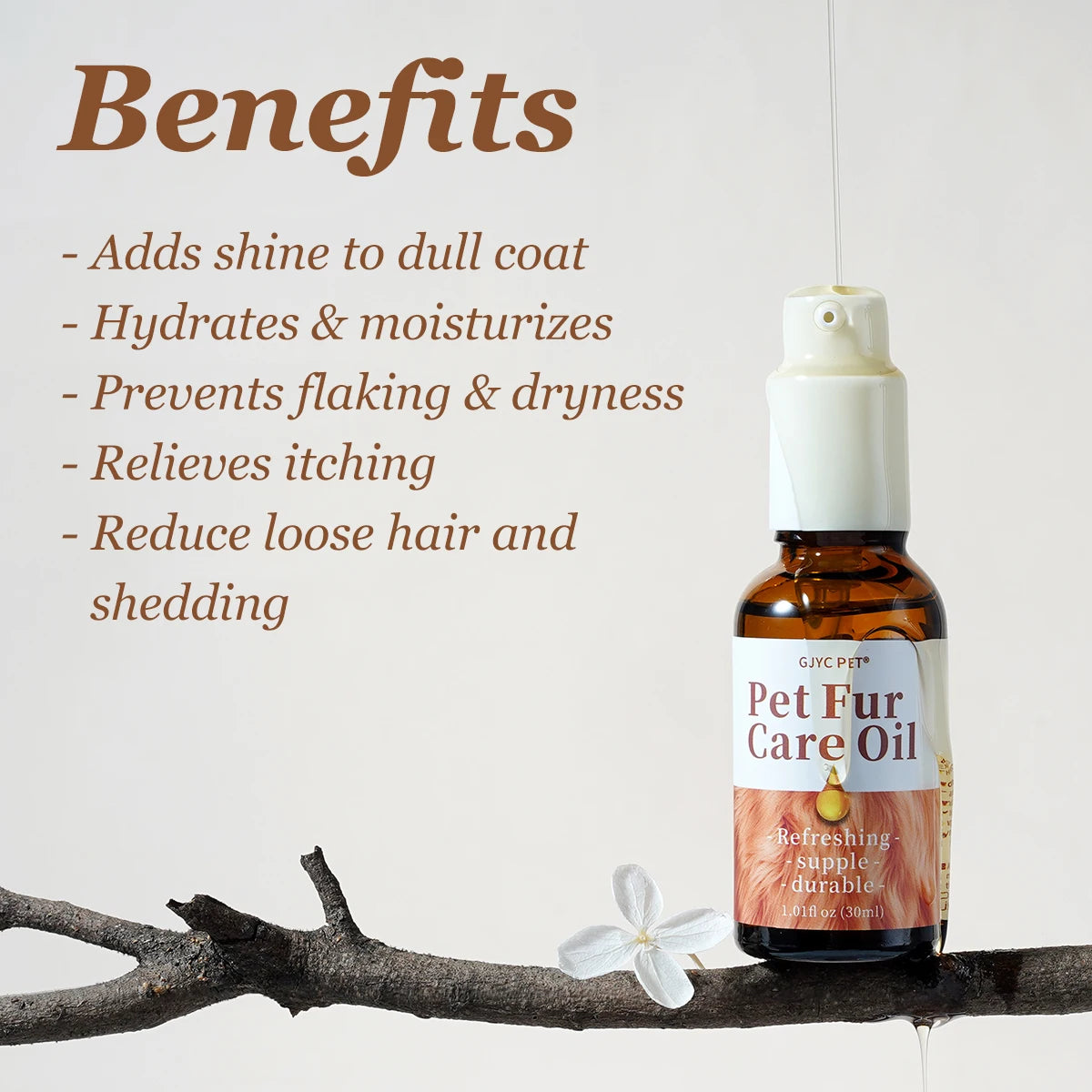 Olio Vegetale per il Pelo