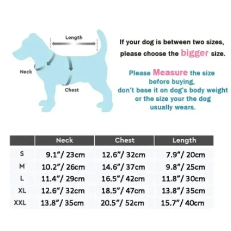 Gilet Invernale per Cani - Cappotto Caldo Impermeabile con Anello D