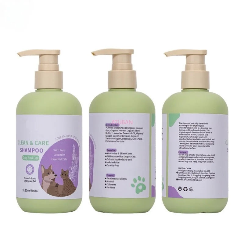 Shampoo e Balsamo 2 in 1 per Cani ATUBAN - Ipoallergenico con Probiotici