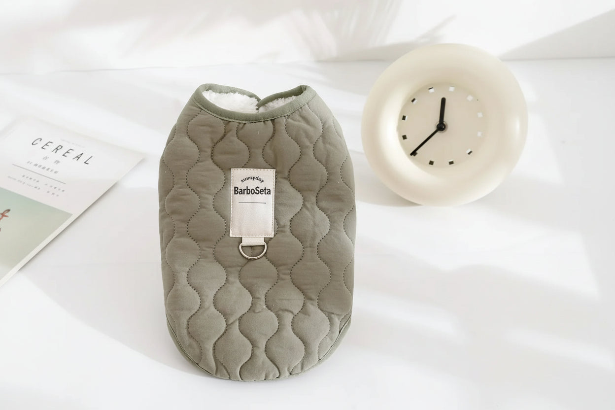 Gilet Invernale per Cani - Cappotto Caldo Impermeabile con Anello D
