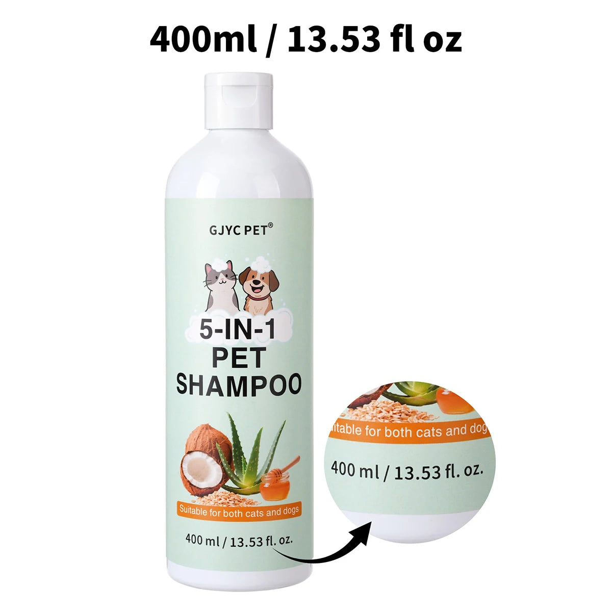 Shampoo 5-in-1 Avena e Miele