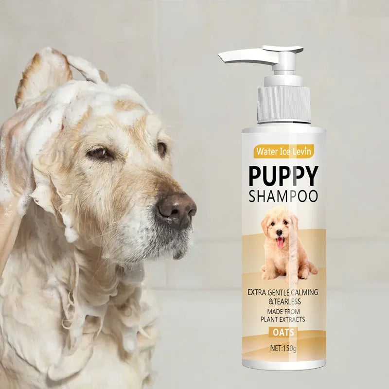 Shampoo Lenitivo all'Avena per Cuccioli - Ipoallergenico con Aloe e Burro di Karité