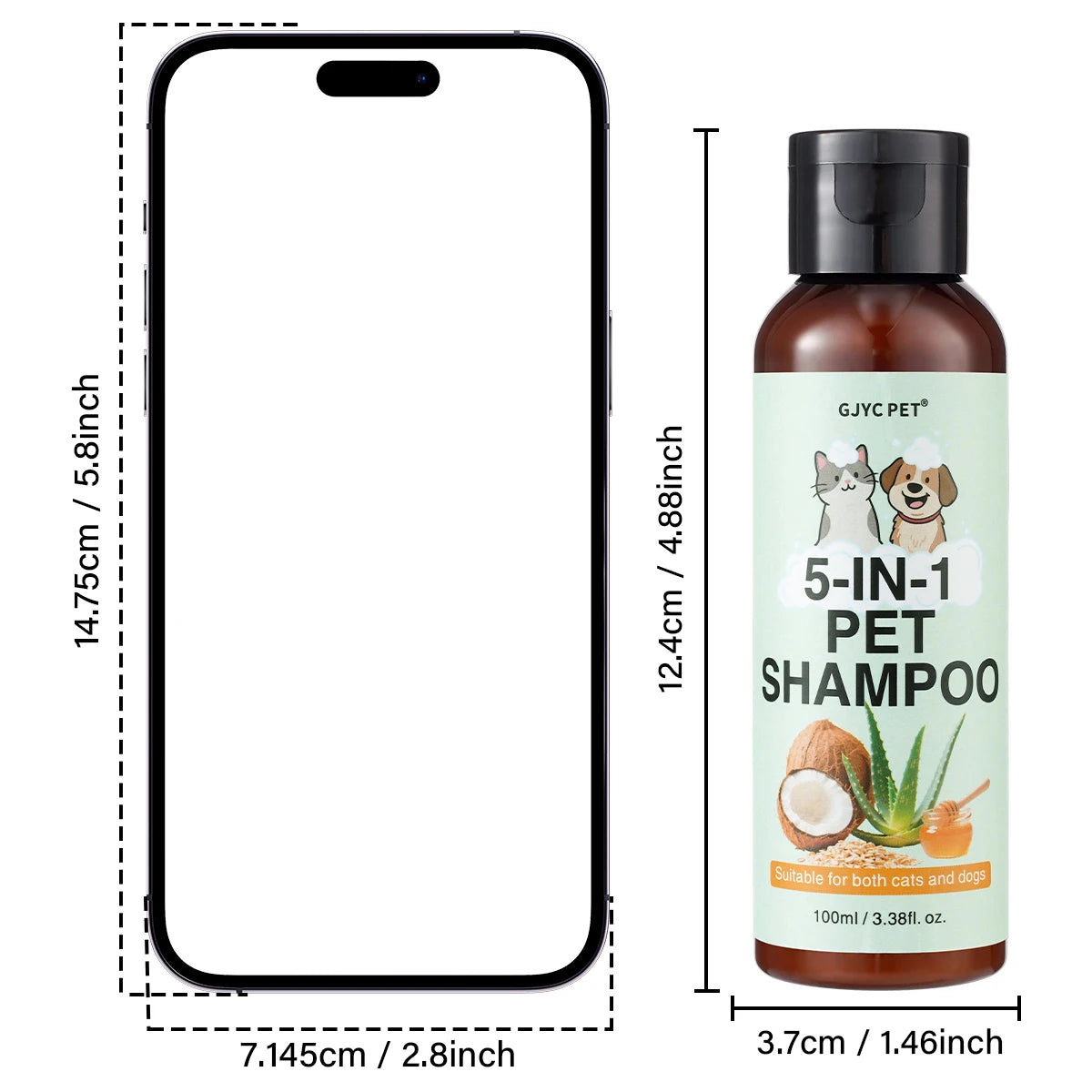 Shampoo 5-in-1 Avena e Miele