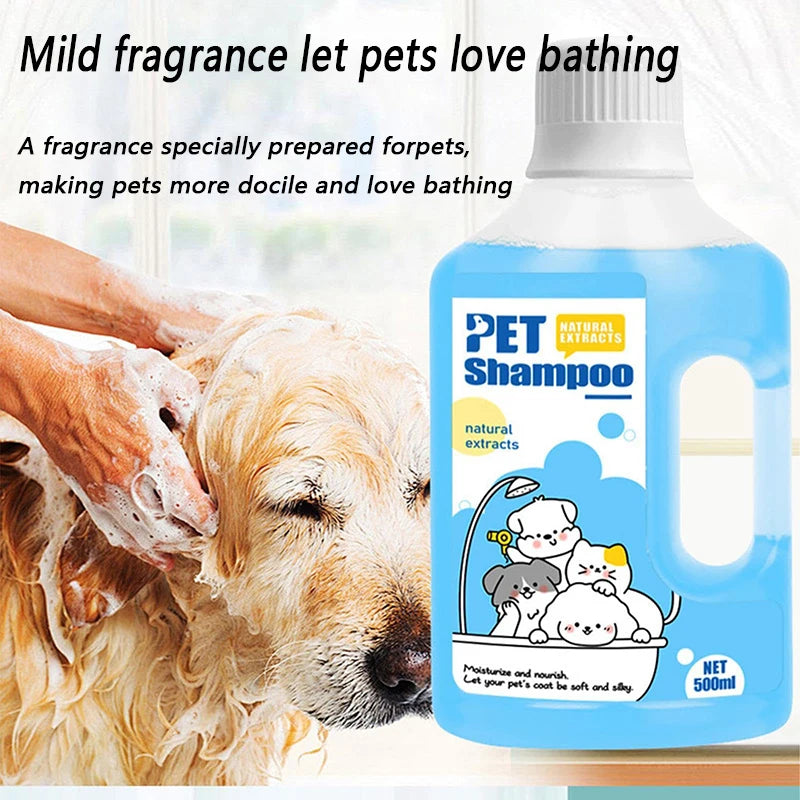 Bagnoschiuma per Cani e Gatti 500ml - Deodorante e Anti-Prurito
