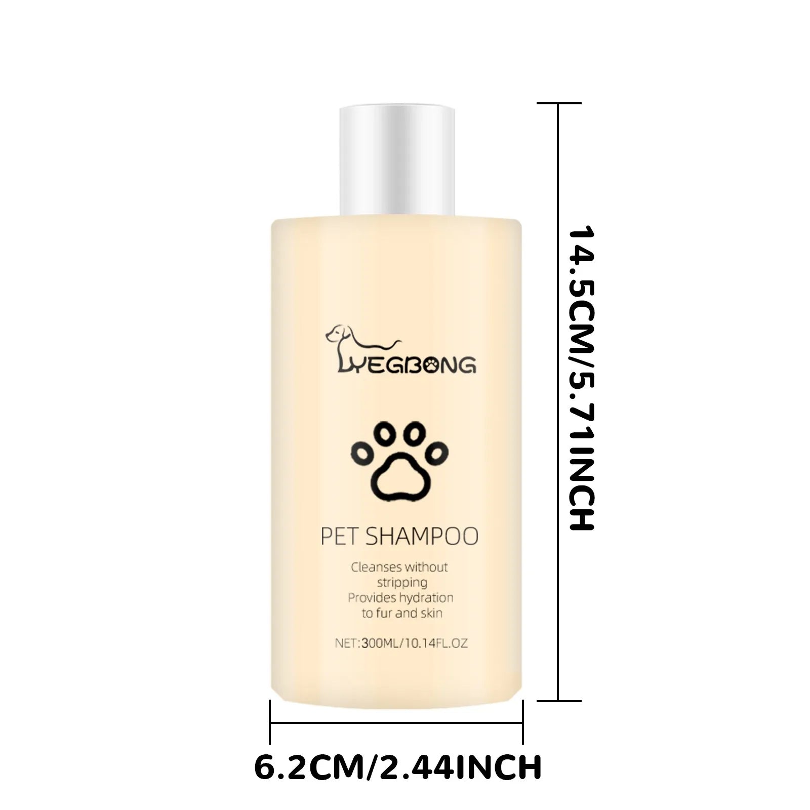 Shampoo per Cani 300ml - Idratante e Nutriente