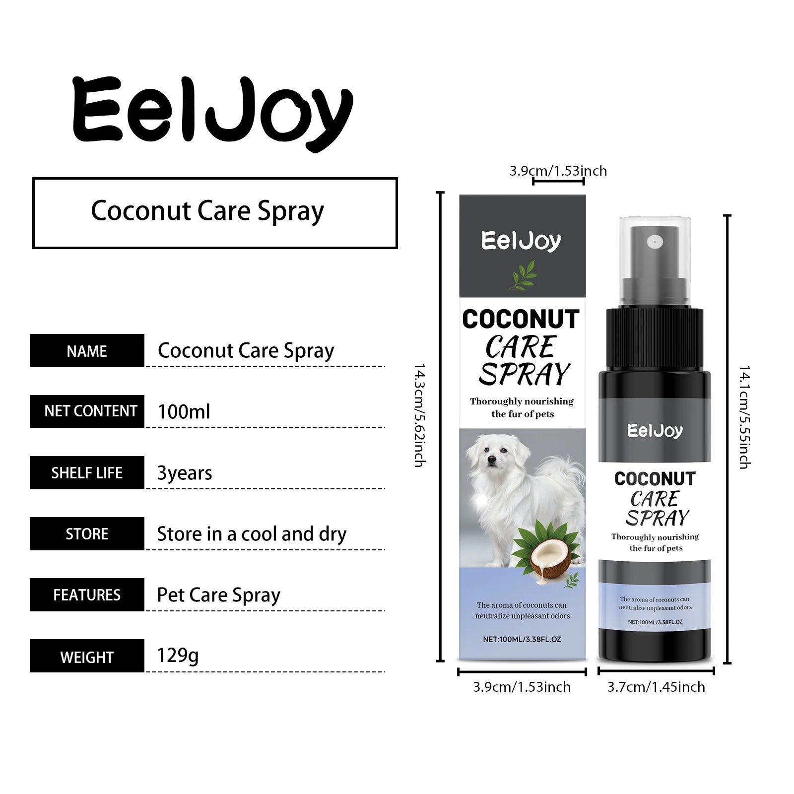 Spray al Cocco Nutriente