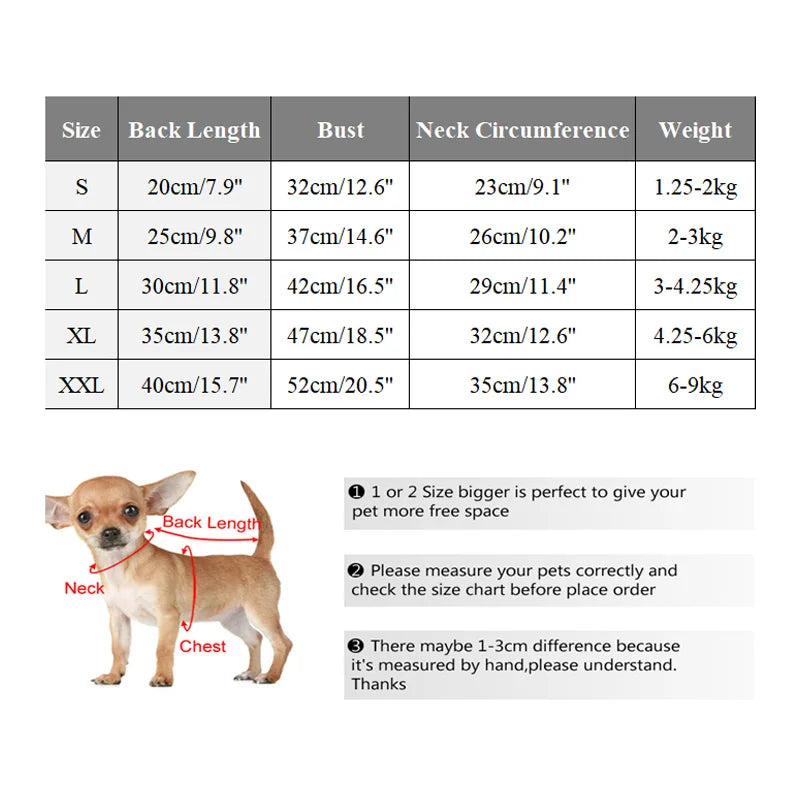 Cappotto Invernale in Pile per Cani - Caldo con Anello D