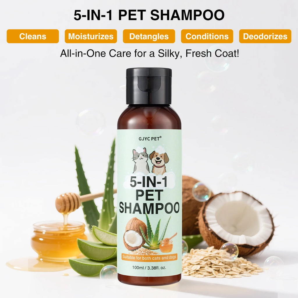 Shampoo 5-in-1 Avena e Miele
