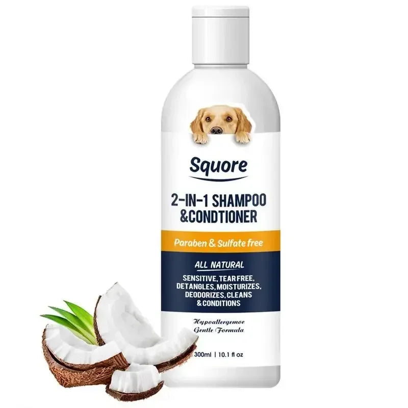 Shampoo e Balsamo 2 in 1 per Cuccioli 300ml - Naturale e Idratante