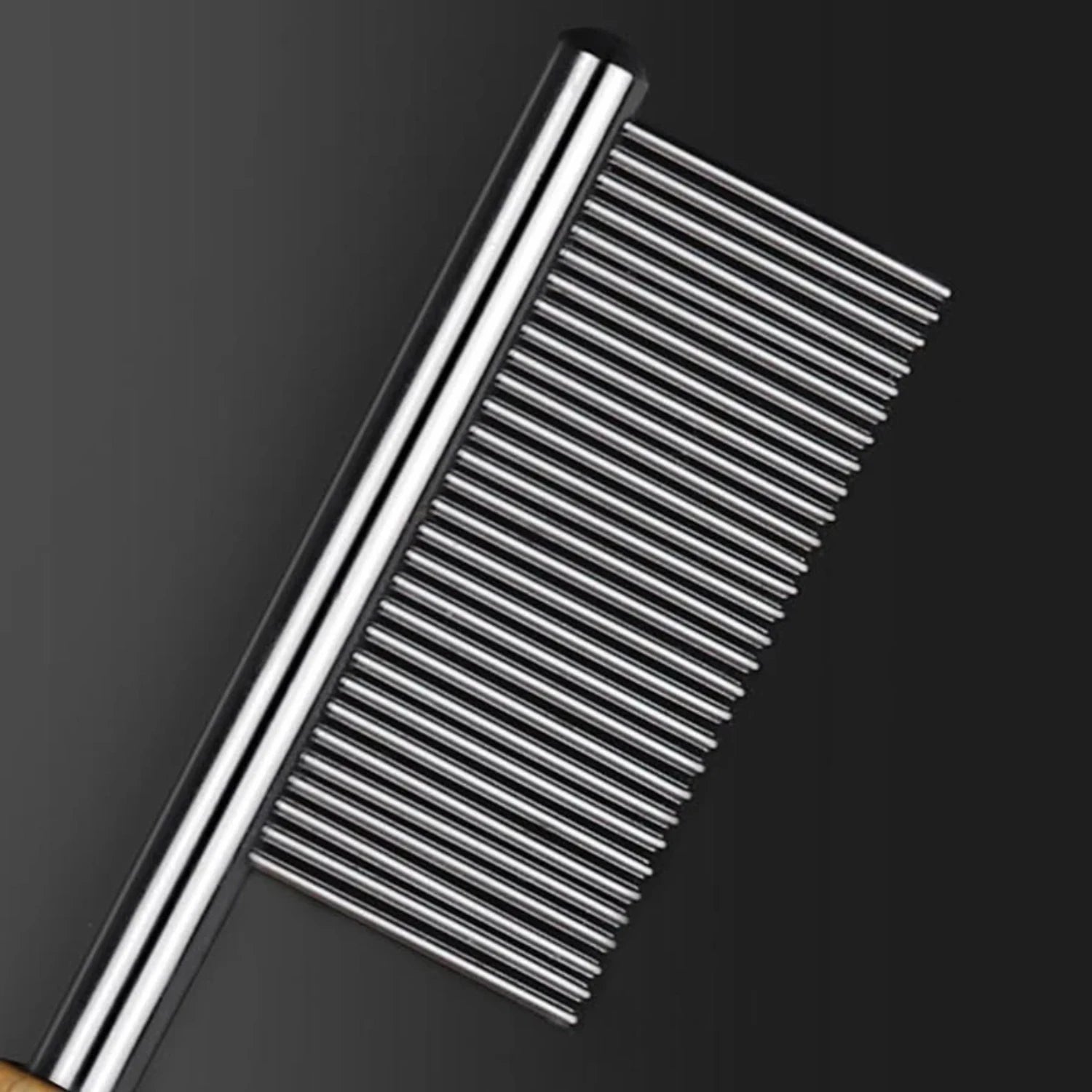 Pettine Professionale in Acciaio Inox per Cani