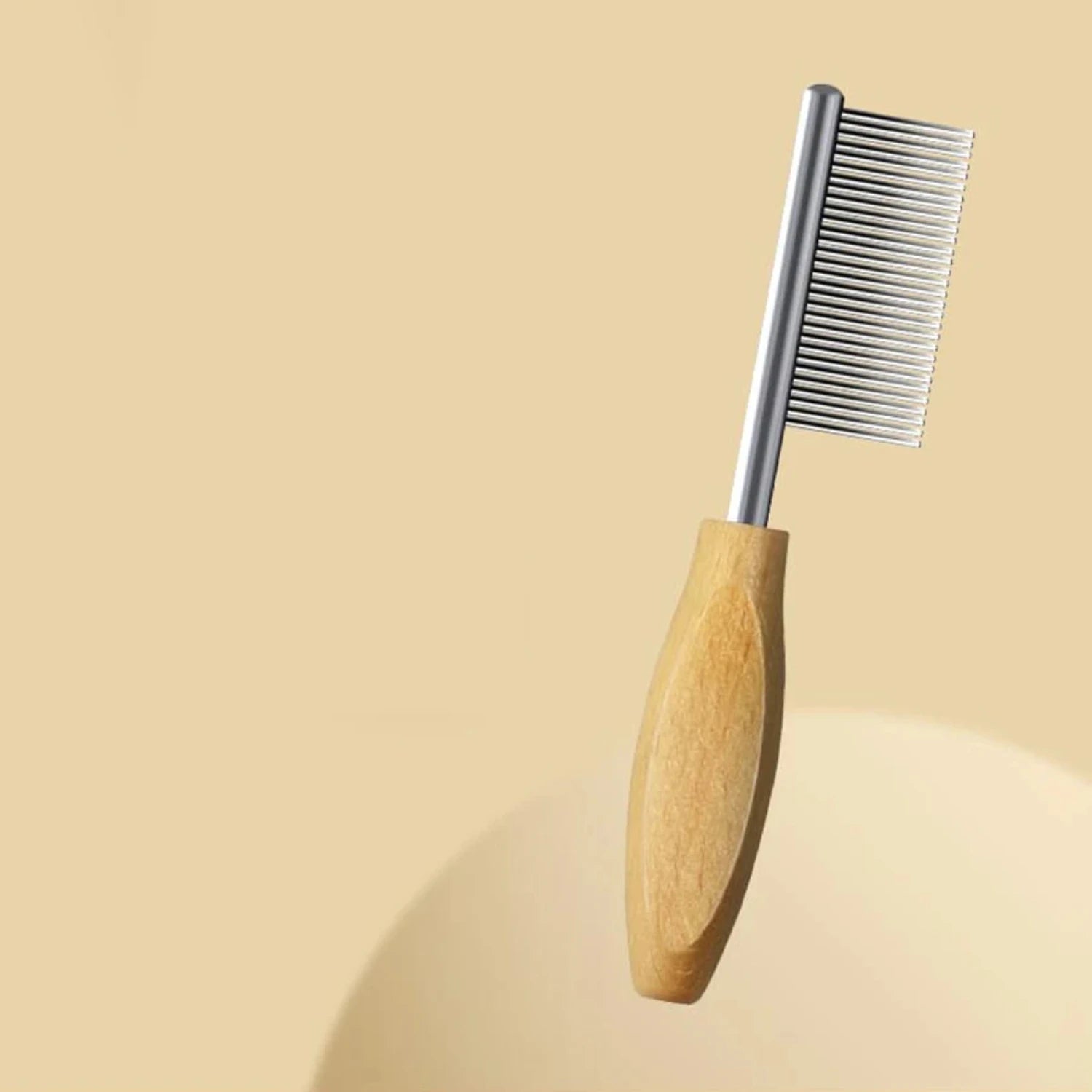 Pettine Professionale in Acciaio Inox per Cani