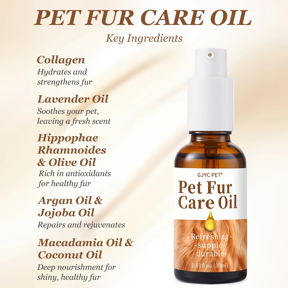 Olio Vegetale per il Pelo